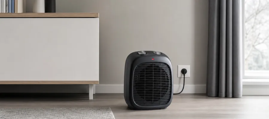 Heizluefter im Wohnraum effektiv platzieren: Positionierung und Luftstrom